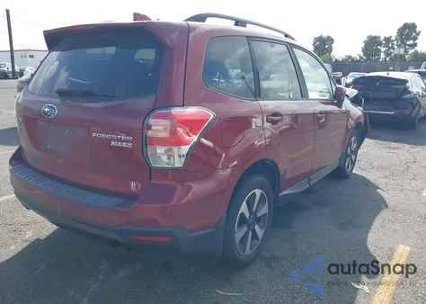 2017 Subaru Forester 2.5I Premium из США, поврежденный, VIN JF2SJAEC1HH447224